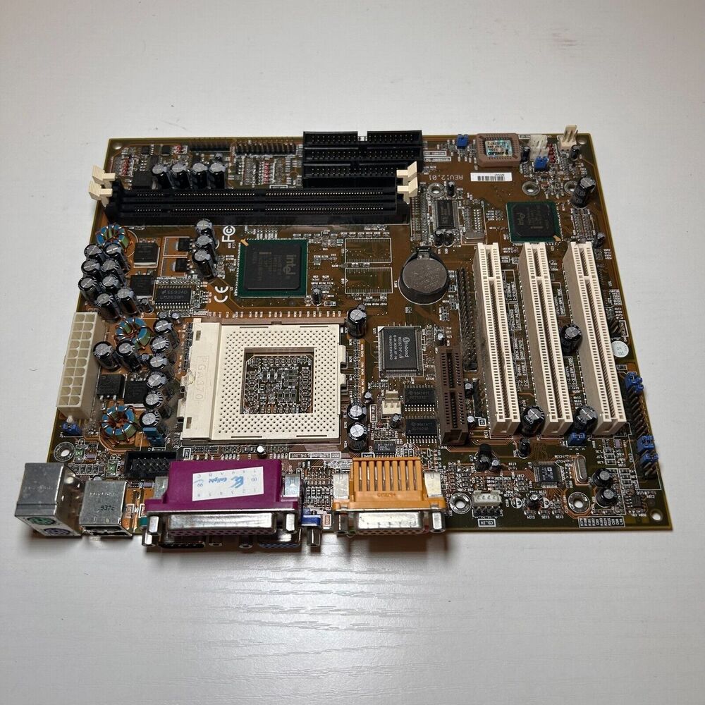 S381-M TEKRAM MOTHERBOARD SOCKET PGA 370 ENPC/ENlight EP-MW41 ATX Untested i810